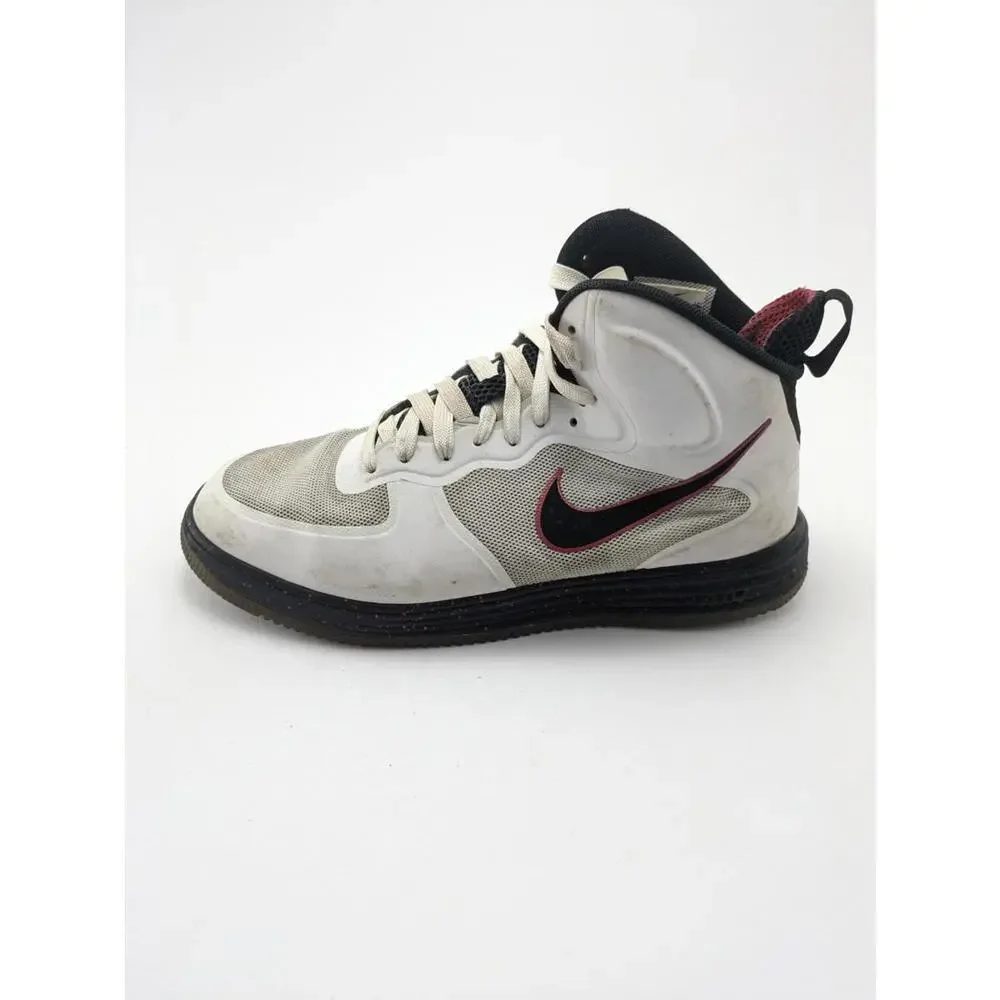 Vintage Mens Nike Air Lunar Force 1‎ White Red Dotted Shoes 580616-100 Size 9.5